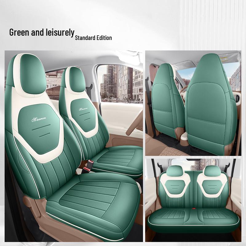 Wuling MINIEV 5th Gen Four-Door Perforated Leather All-Season Seat Covers