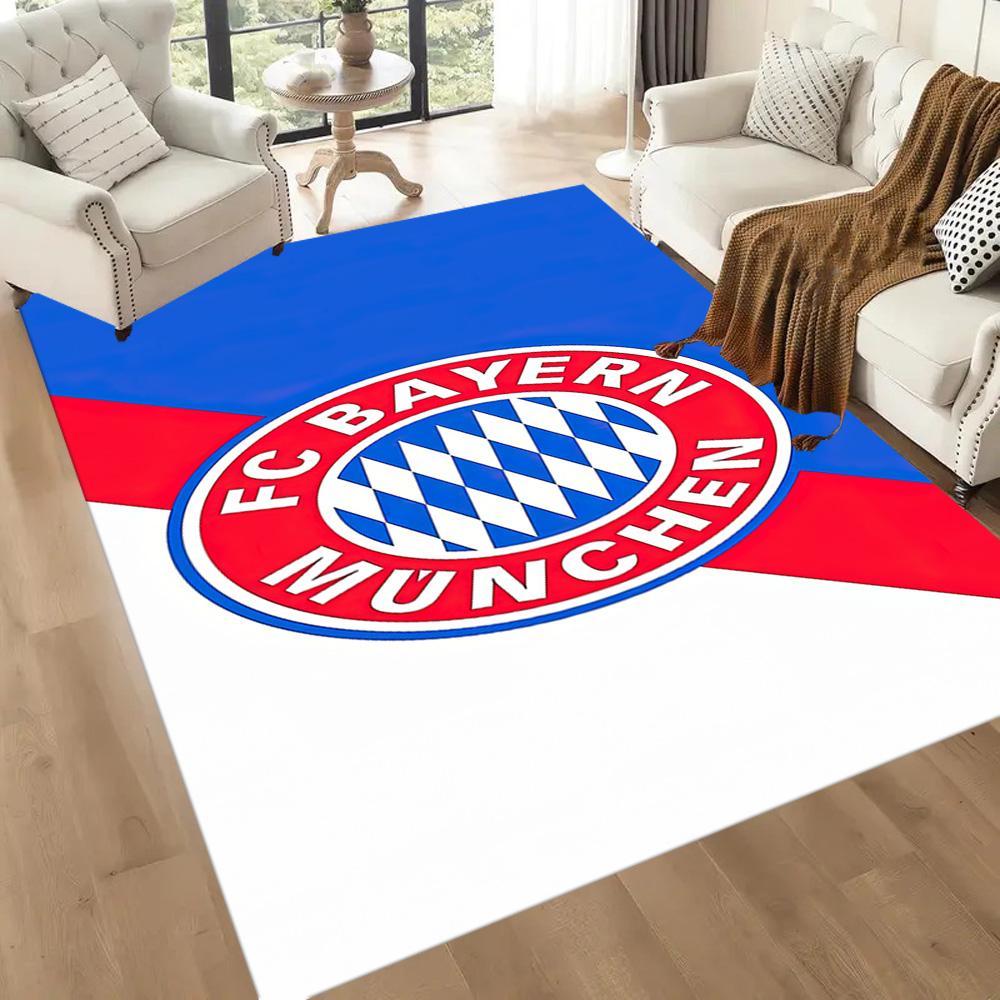 Bayern Munich Crest 5 Square Rugs Are a Great Choice for Living Rooms, Bedrooms, Home Décor, and As Gifts