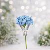 Vintage Flower Vase Necklace Wearable Artistic Flower Flower Bouquet Clip Pendant DIY Flower Bouquet Necklaces Gifts
