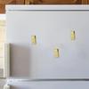 1/2PCS Simulation Gold Gold Fridge Magnets Durable Glittering Gold Gold Bar Magnet Stickers Magnetic Holders Plastic