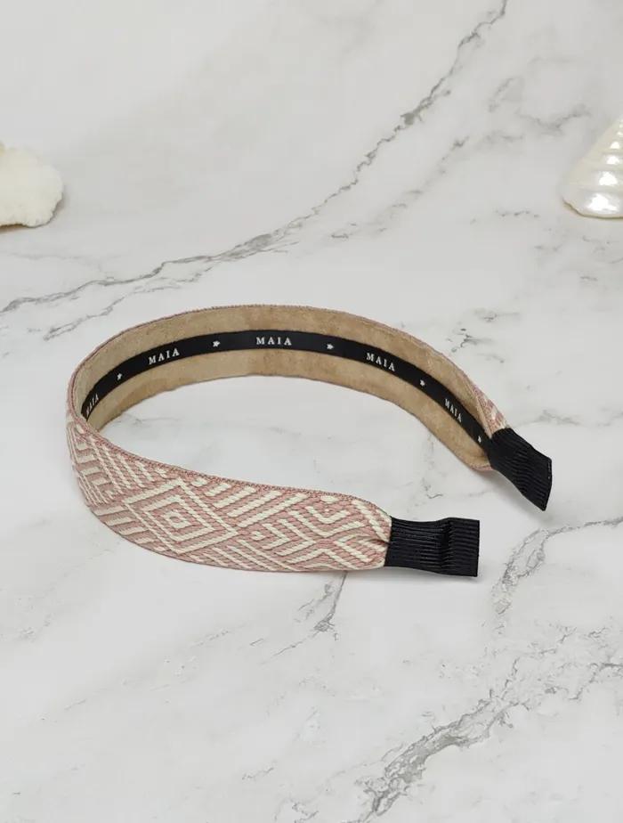 Maia Geometric Pattern Headband