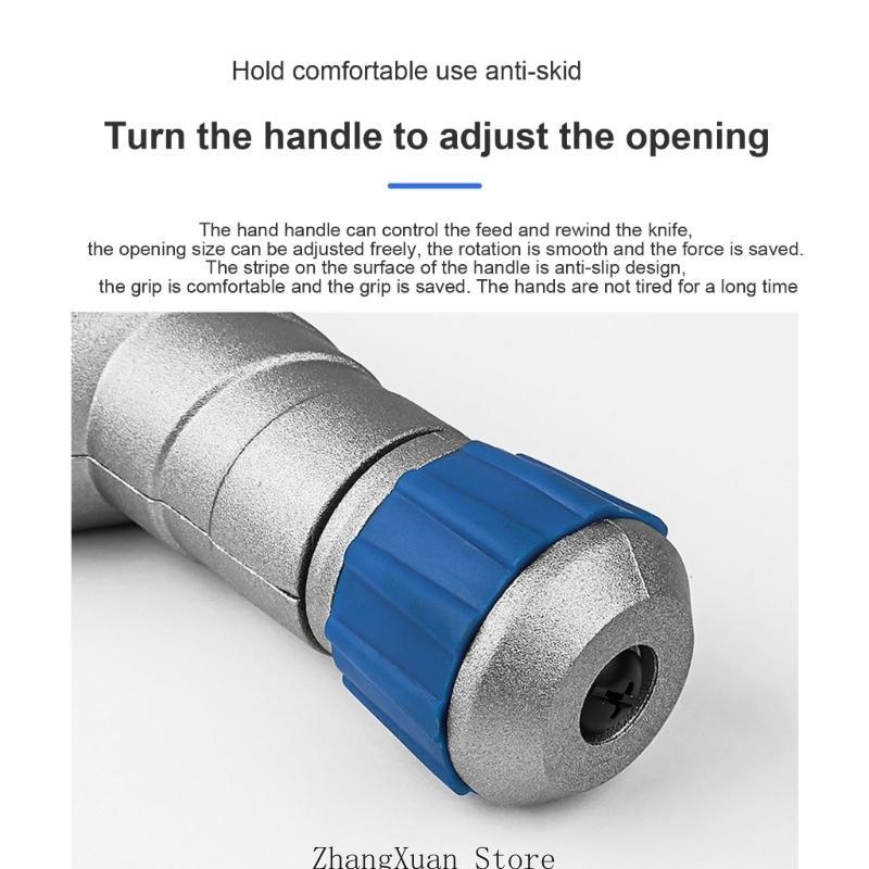 Metal Roller Tube Cutter Bearing Scissor- Pipe Cutter For Coppers Aluminum StainlessSteel Tube Plumbing Cutting 3XUF