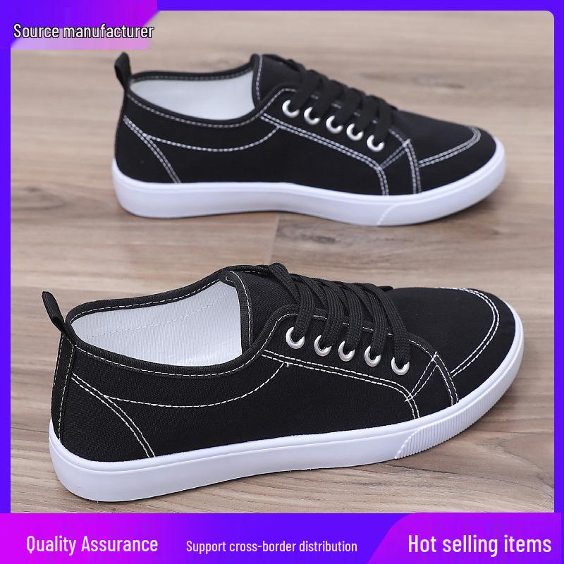 Damen Atmungsaktive Canvas-Schuhe Frühling 2026 - Lässige Sneaker im koreanischen Stil