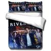 Elegant Riverdale Bedding Set Includes Comfortable Polyester Duvet Cover And Pillowcase