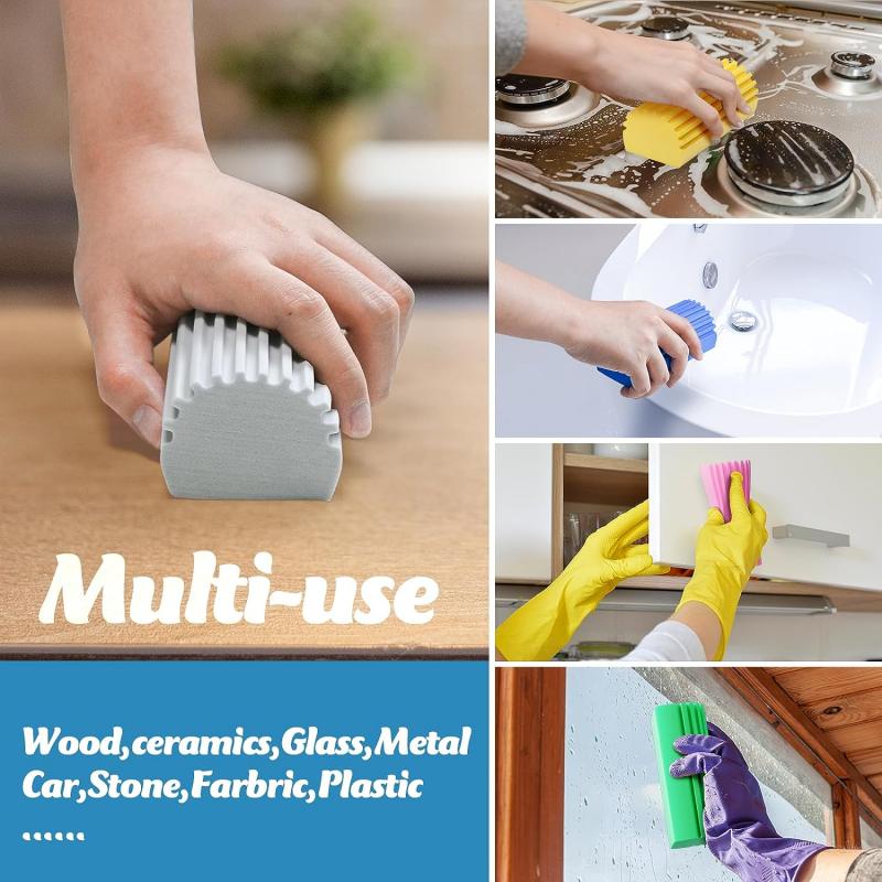 5PCS Multi-function Strong Absorbent PVA Sponge Car Household Cleaning Sponge Household Cleaning Sponge Accessories