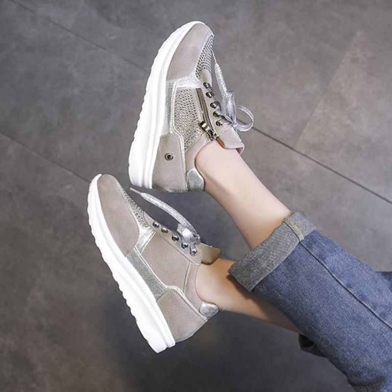 New Flat Round Toe Rhinestone Single Shoes, Fashionable, Sporty and Casual Shoes for Women