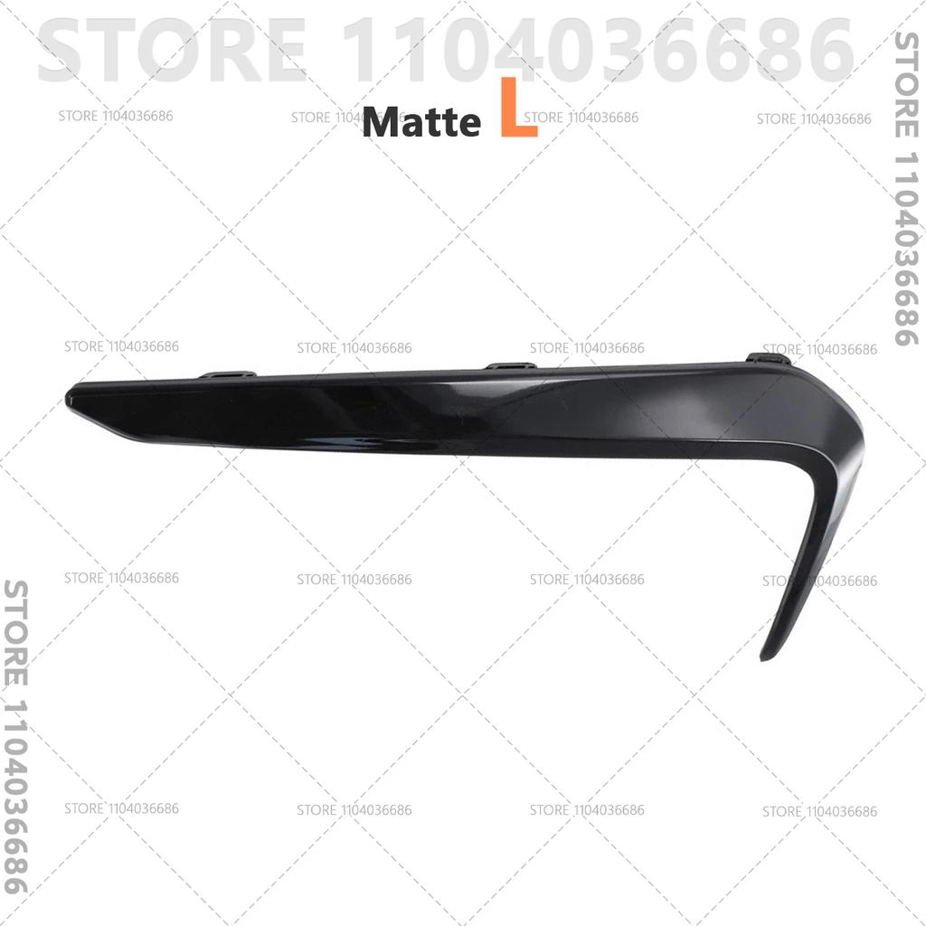 For 2018-2020 G30 G38 BMW 5 Series M Sport Front Fog Light Trim Strips Eyebrow Lamp Cover 51118070541 51118070542