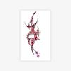 American Leopard Print Sword Thorn Arm Tattoo Sticker High Value Dark Tattoo Sticker