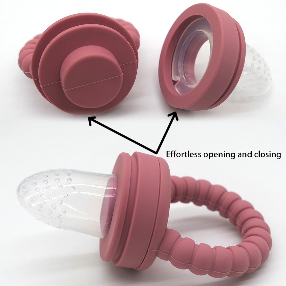 Baby Food Processor Teether Anti-Sucking Molar Toy for Teething & Mood Relief
