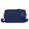 New Nylon Coin Phone Bag Three-Layer Horizontal Casual Middle-Aged Mom Bag Versatile Fashion Shoulder Crossbody Bag
