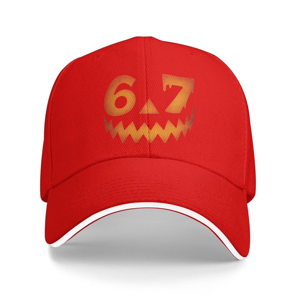 67 Six Seven Halloween Costume for Students Teachers Sun Baseball Cap Summer Male Design Trucker Hat Classic Skate Snapback Cap