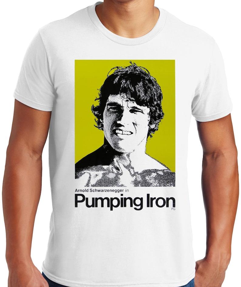 Arnold Schwarzenegger Pumping Iron unisex T-Shirt Big and Tall Too M