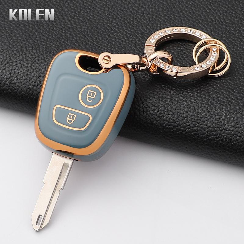 For Peugeot 107 206 207 307 For Citroen C1 C2 C3 C4 For Toyota Aygo Fashion Tpu Car Smart Key Case Cover Protected Keychain Fob