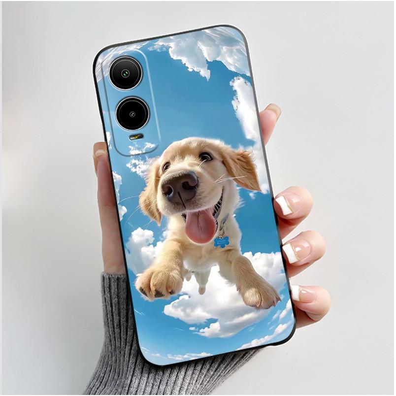 Casing For AT&T Verge (SL219A) Cricket Icon 6 Phone Case Luxury Cute Cool Boys Girls Black Matte Soft silicone Back Cover Shell