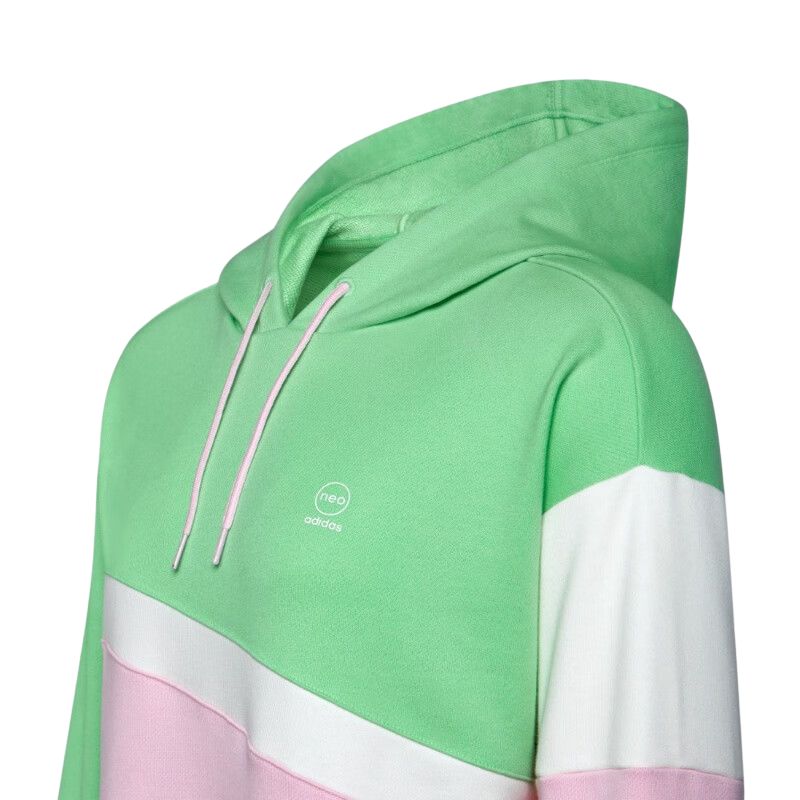 Adidas Neo American Retro Color Block Hoodie Women Hoodies Multicolor IQ0930