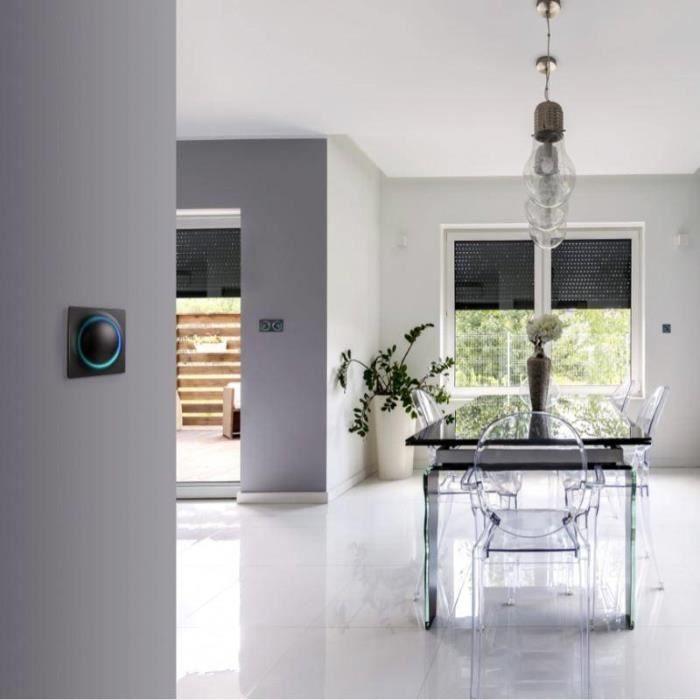 Interrupteur intelligent - FIBARO - FGWDSEU-221-8 - Z-Wave+ - Anthracite - Contrôle charges indépendantes