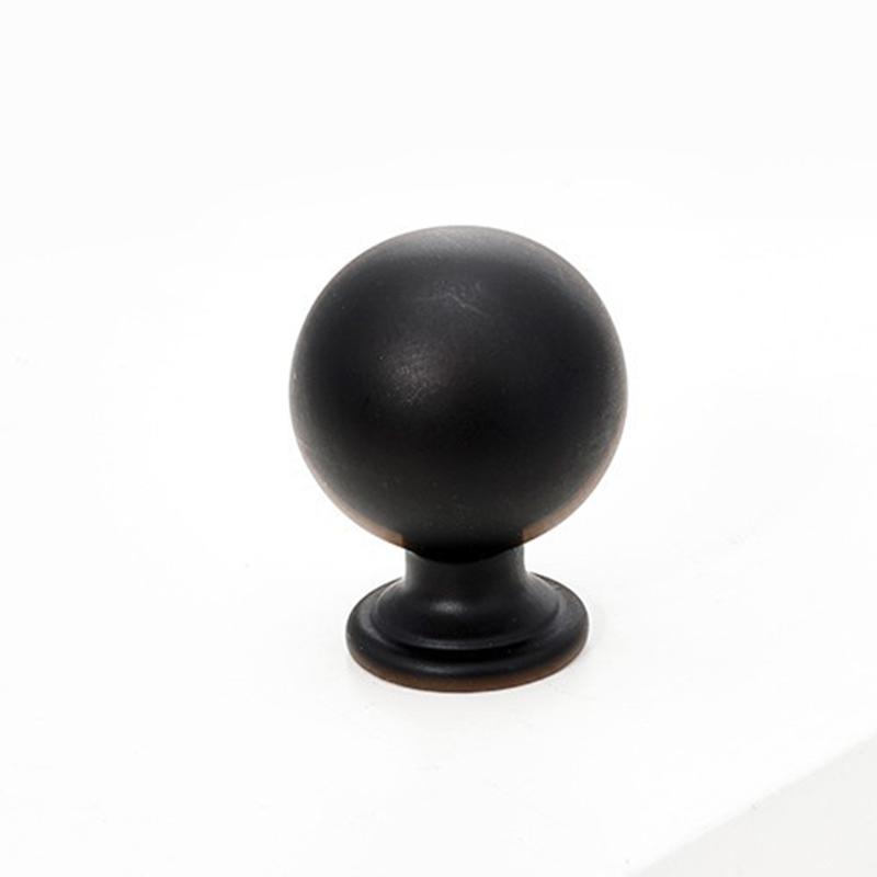 

1pc Modern minimalist spherical zinc alloy wardrobe cabinet drawer cabinet bedside table dressing cabinet cabinet door single чорний