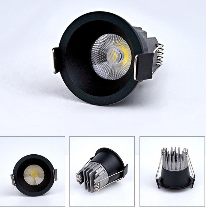 Dimmable Mini LED Downlight 3W10W 110V220V Anti-Glare Led Ceiling Lamp LED Spot Bedroom Kitchen Wine Cabi COB Recessed Spotlight