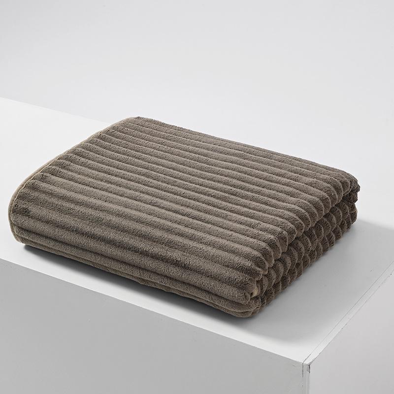 Korallenfleece Schnelltrocknendes Handtuchset für Erwachsene - Saugfähig & Weich für Zuhause oder Strand