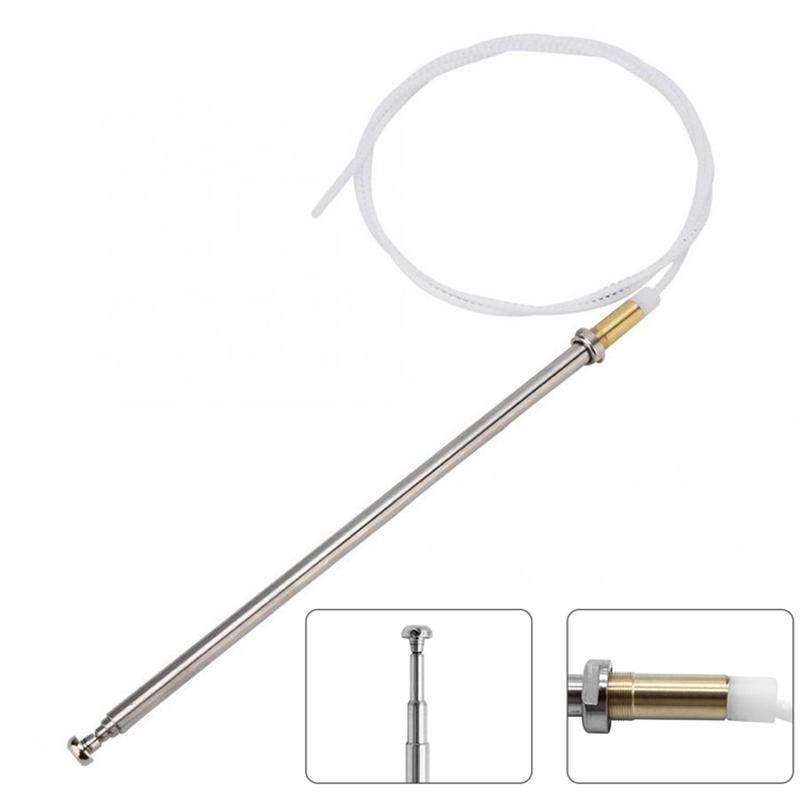 Power Antenna Mast Replacement with Cable for Mercedes-Benz W124 W126 W201 C107 R107 Car AM/FM Radio Aerial