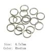 Father's Day Jewelry Materials Split Rings 5 Colors 9 Sizes Accessories Parts Women's Clothing Accessories For Women