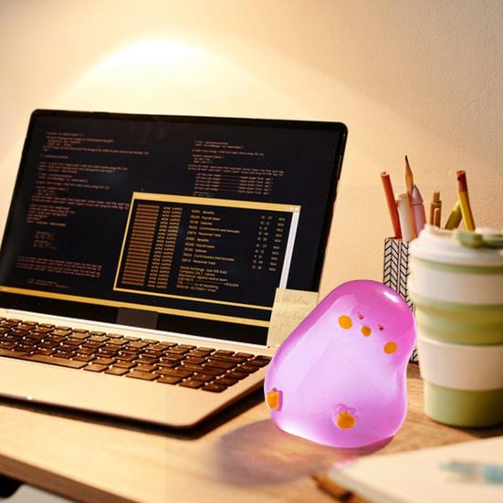 12 Pcs Mini Duck Ornaments Resin Glow-in-the-Dark Duck Figurines Miniature Duck Statues for DIY Crafts Miniature Landscape Decoration