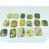 374Cts.Natural Ocean Jasper Octagon Shape Cabochon Loose Gemstone 16Pcs Lot C-3484