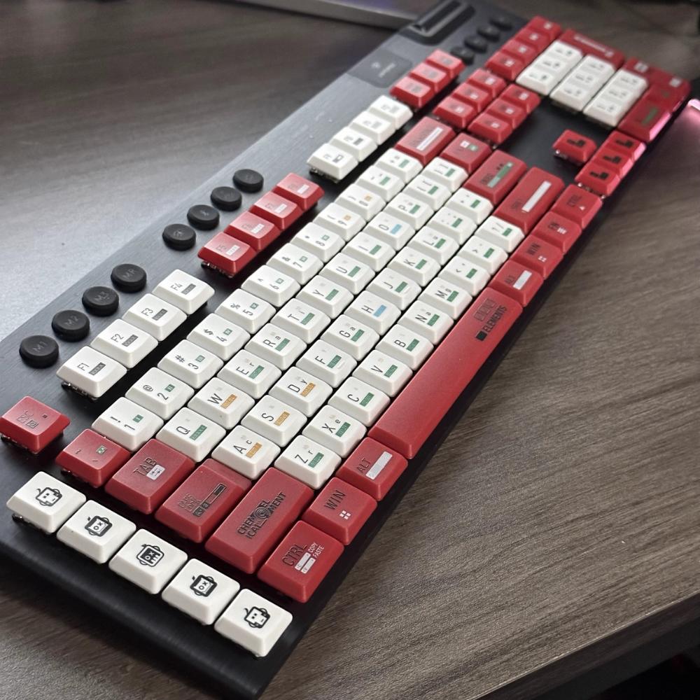 Geeignet für Logitech G913 Mechanische Tastatur DIY Tastenkappen G913TKL G915 G813 G815 Transluzente Tastenkappen