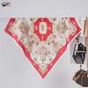French Retro Ladies' Silk Square Scarf - Versatile Spring/Summer Fashion Accessory