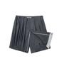 Meuameu Layered Skirt Tuck Pants (Short Ver.)
