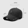 Autumn Winter Velvet Warm Cap Middle-Aged and Elderly Ear Protection Cotton Cap Men's Baseball Cap