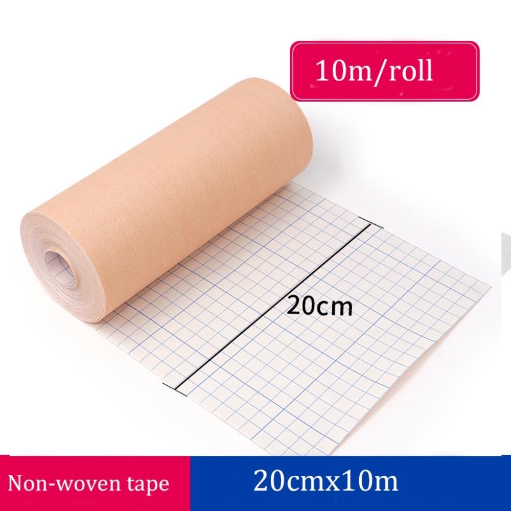 1 Rolle Medizinischer Klebe-Wundverband Vliesbandage Atmungsaktive Gaze Nadelpflaster Fixierung Chirurgisches Klebeband Rolle