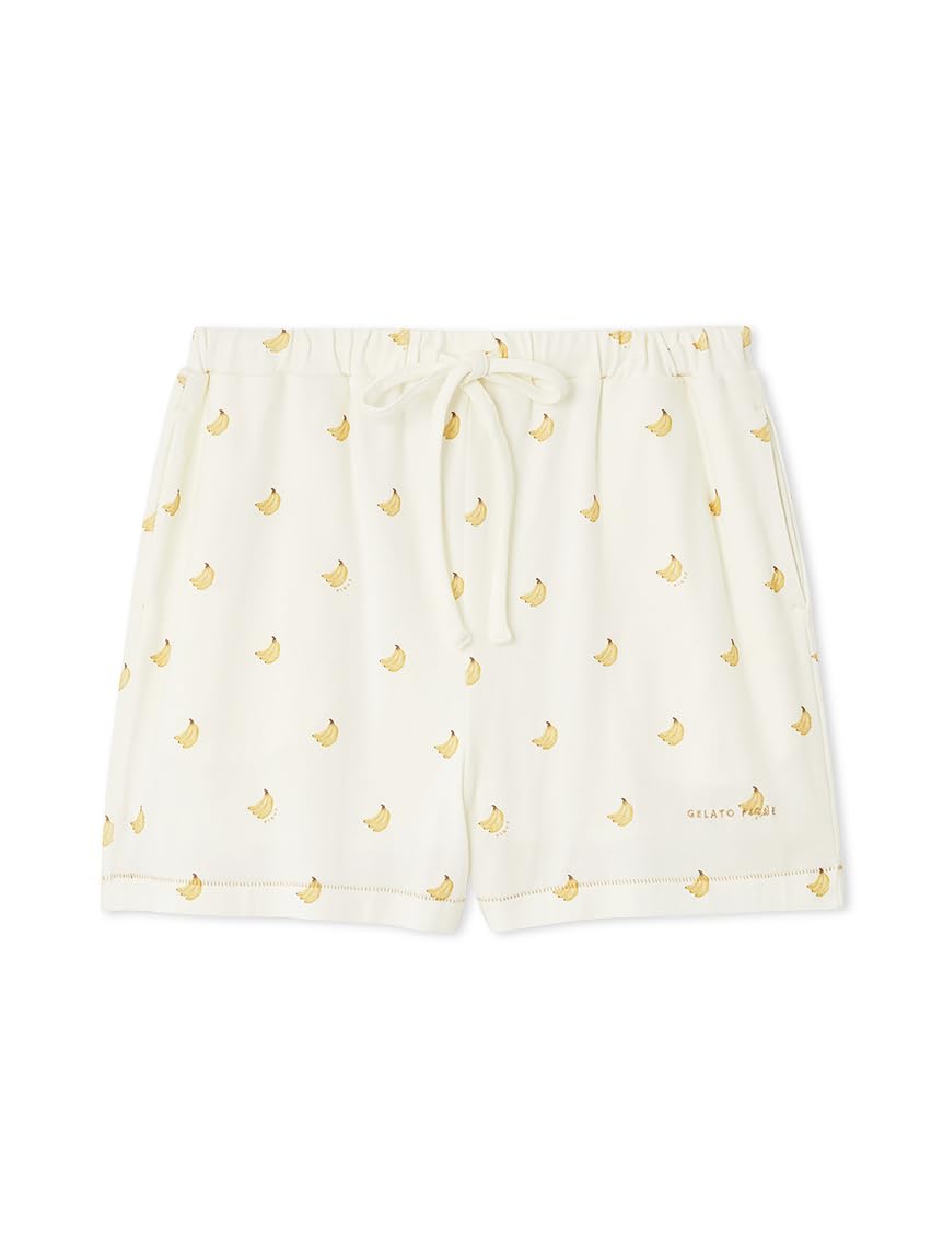 

Шорты с банановым принтом Gelato Pique PWCP252258YELF