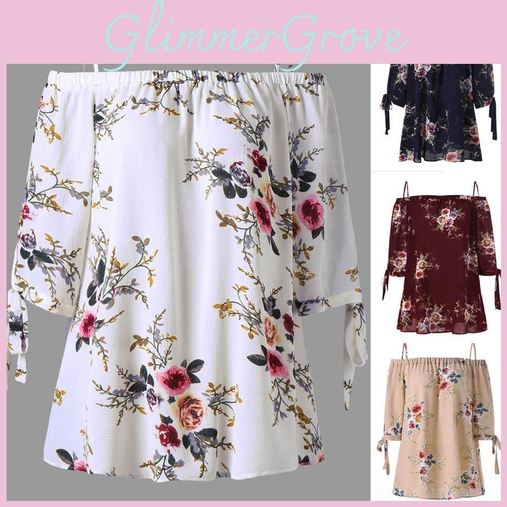 Vielseitige Mode Damen Übergröße Blumenprint Kaltes Oberteil Camisole Für Den Täglichen Gebrauch