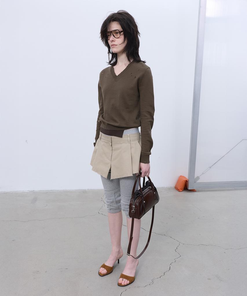 LCDC™ Distressed Pullover (Khaki)
