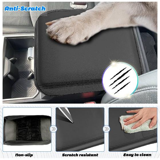 SHAOHAO for 2024 2025 Toyota Tacoma Center Console Cover, for 2024 2025 Toyota Tacoma Accessories SR/SR5/TRD PreRunner/TRD Pro/Limited/Trailhunter