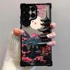 Japanese-Style Ancient House Phone Case for Samsung Galaxy A55 A35 A25 A15 5G A24 A23 A22 A32 A52 A52S A73 A51 A13 A12 4G Cover
