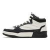 Anta Comfortable Versatile Shock Absorbing Wear Resistant High Top Sneakers Men Sneakers White Black 912348081-3