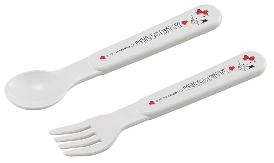 

OSK Hello Kitty Spoon and Fork Set SF-27 белый