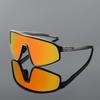 Oversized Sports Goggle Men  New In Punk Mirror Outdoor Cycling Sunglasses Trendy Futuristic Anti-UV Hiking Shades