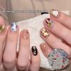1Box Colored Mini Flat Bottomed Rhinestone Pearl Nail Art Nail Charms Decoration Accessories Nail Art Enthusiasts