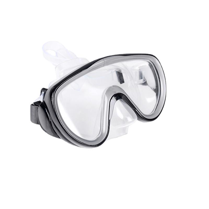 Adult Men's and Women's Universal Diving Goggles Tempered Glass Eye Protection Large Frame Mask Snorkeling Mask Swimming Glasses