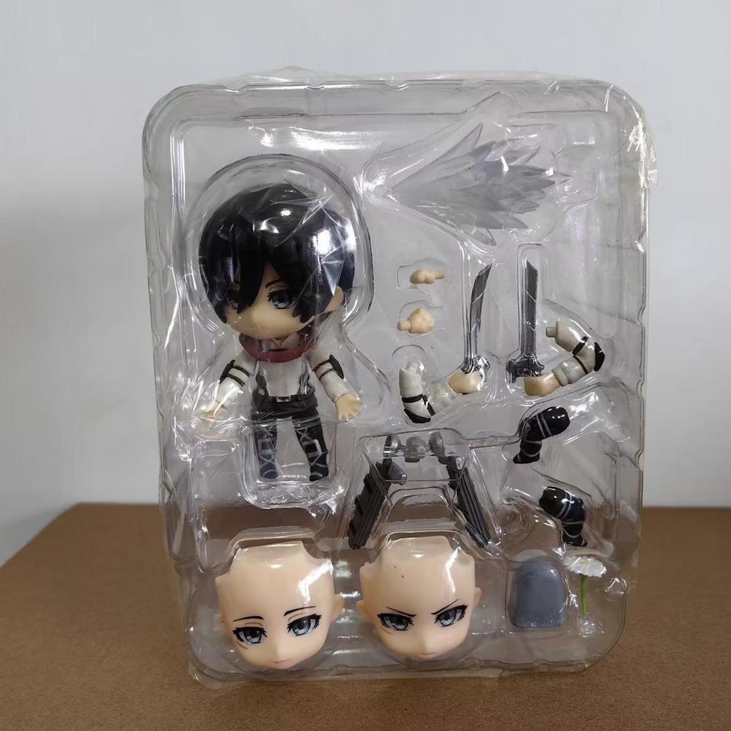Chibi Nendoroid Attack On Titan: Eren, Hanji, and Mikasa Figures (Final Season)