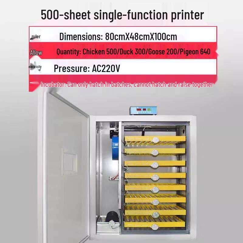 Automatic Egg Incubator for Home Use: Hatching Chickens, Ducks, Geese, and Pigeons