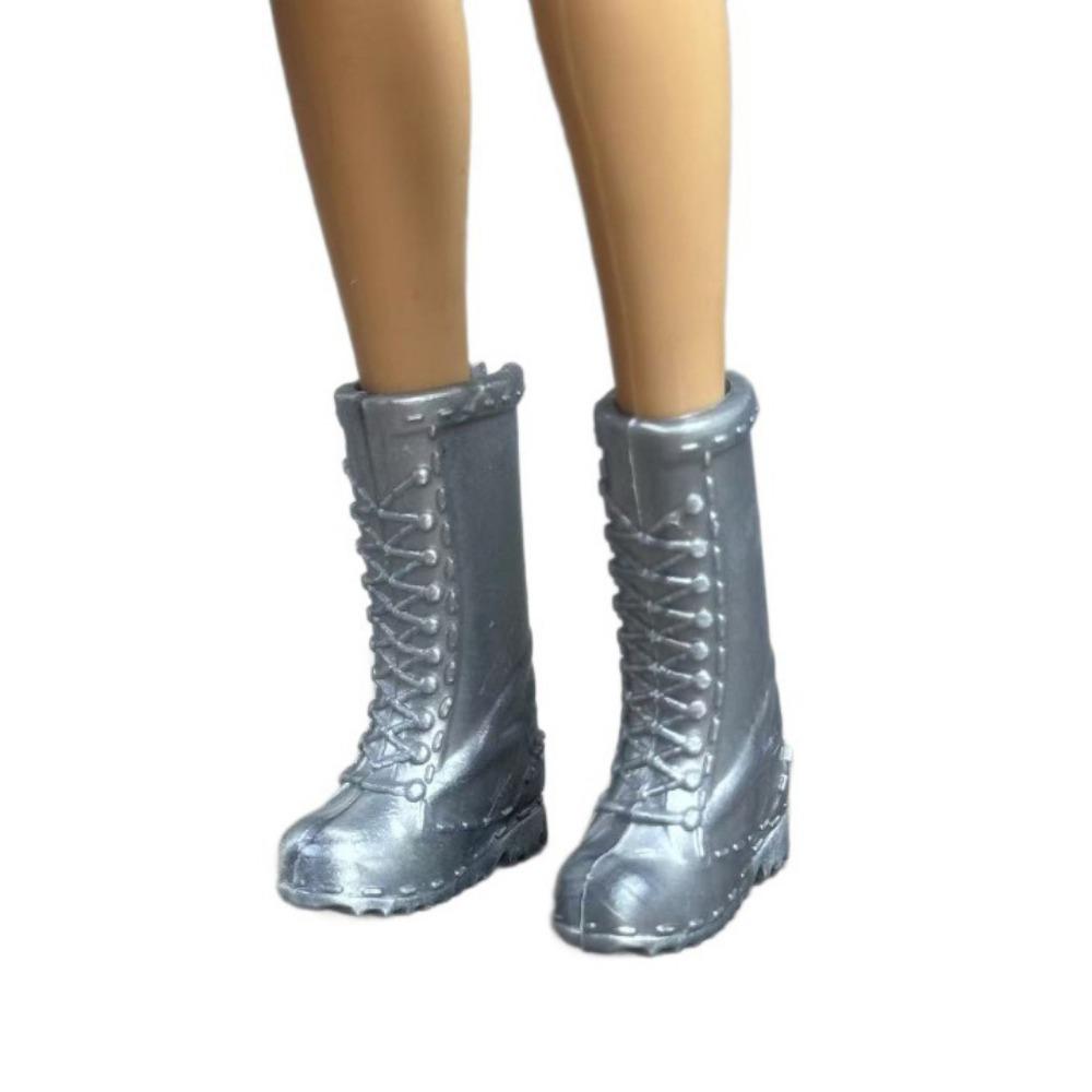 Fashion 1/6 Doll Sippers Shoes Plastic Shoes Clothes Accessories  Fit Foot Length 2cm Dolls