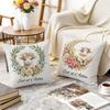 1/4pcs Eid Al-Adha Sheep Floral Pattern Cushions Pillowcase Polyester Cushion Cover Throw Pillow Pillowcover Home Car Sofa Decor
