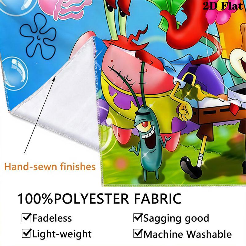 Animation Wall Hanging Printed Fabric Blanket Decorative Tapestries for Bedroom Living Room Home Decor