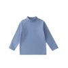 Dudu Family Kids' Winter Long Sleeve Mock Neck T-Shirt