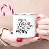 Creative Coffee Cups I Love You Mama Print Enamel Mug Camping Mugs Retro Handle Drinkware The Best Mother's Day Gifts for Women