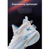 Anta Kids KT9 Shock Absorbing Wear Resistant High Top Basketball Shoes Kids Basketball Shoes White Blue 312421130-2